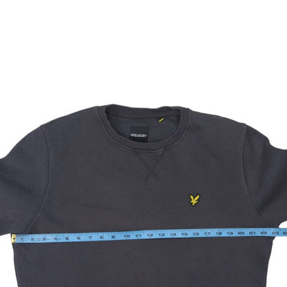 Mens UK Size L Lyle & Scott Black Pullover Sweatshirt