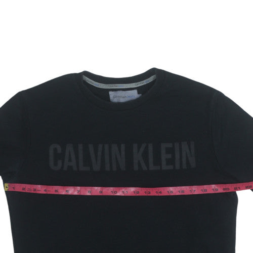 Mens UK Size L Calvin Klein Black Pullover Sweatshirt