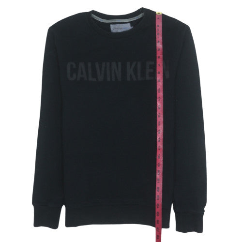 Mens UK Size L Calvin Klein Black Pullover Sweatshirt