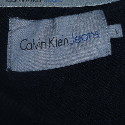 Mens UK Size L Calvin Klein Black Pullover Sweatshirt
