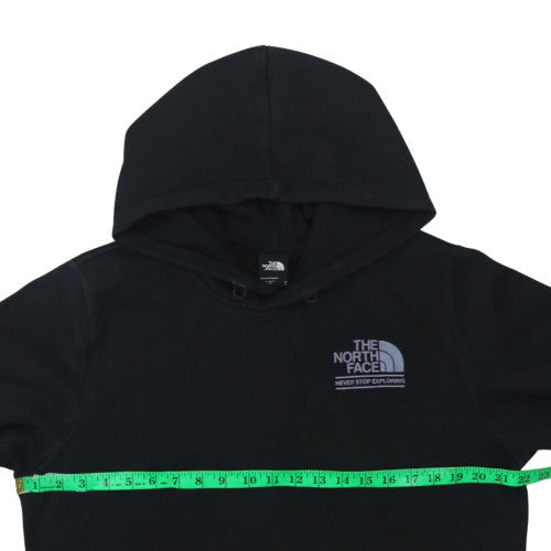 Mens UK Size M The North Face Black Pullover Hoodie