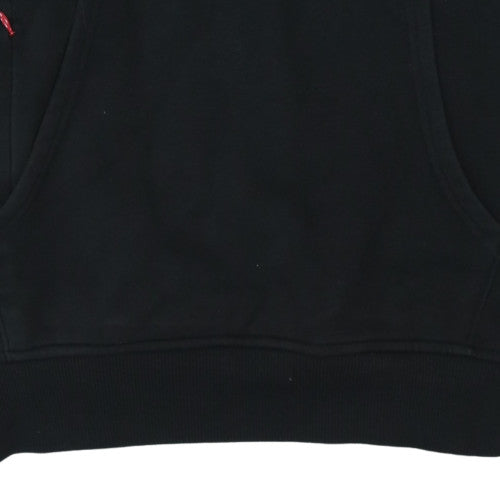 Mens UK Size M The North Face Black Pullover Hoodie