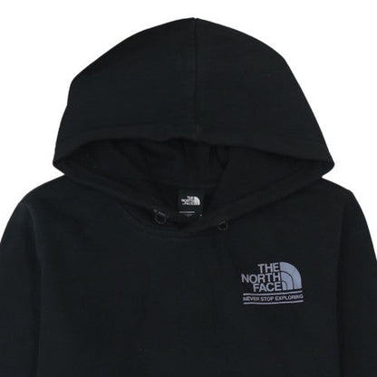 Mens UK Size M The North Face Black Pullover Hoodie