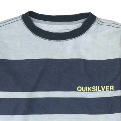 Mens UK Size S Quiksilver Blue Pullover Sweatshirt