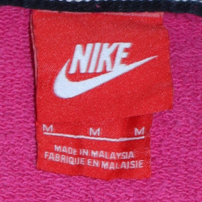 Womens UK Size M Nike Pink Pullover Sweatshirt