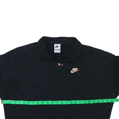 Womens UK Size M Nike Black Pullover Sweatshirt