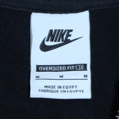 Womens UK Size M Nike Black Pullover Sweatshirt