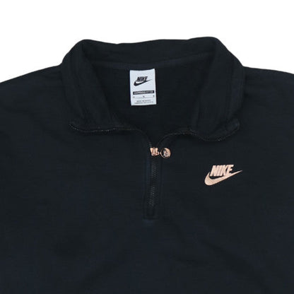 Womens UK Size M Nike Black Pullover Sweatshirt
