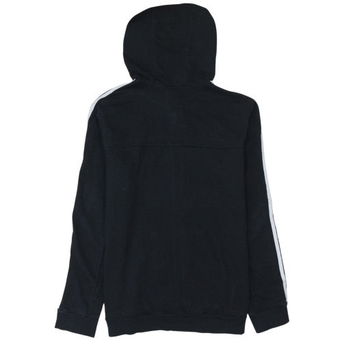 Womens UK Size L adidas Black Full Zip Hoodie