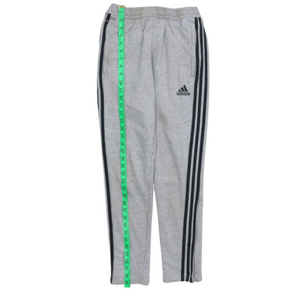 Adidas Mens Grey Sweatpants S Regular Fit Tapered Sports Trousers