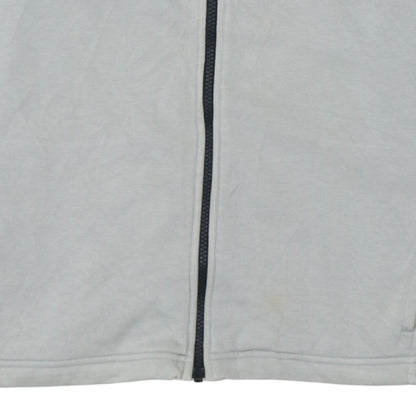 Adidas Boys Grey Full Zip Track Jacket Size 13-14 Years