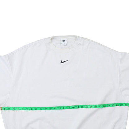 Womens UK Size XS Nike White Pullover Sweatshirt