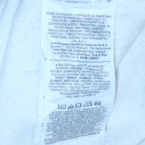 Womens UK Size XS Nike White Pullover Sweatshirt