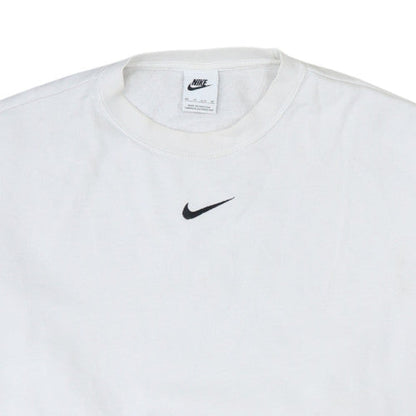 Womens UK Size XS Nike White Pullover Sweatshirt