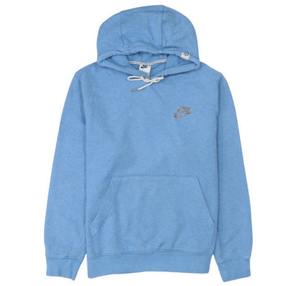 Womens UK Size S Nike Blue Pullover Hoodie