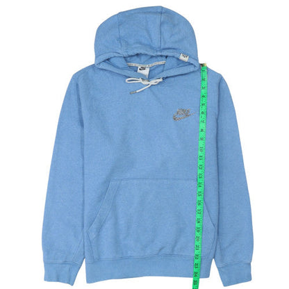 Womens UK Size S Nike Blue Pullover Hoodie