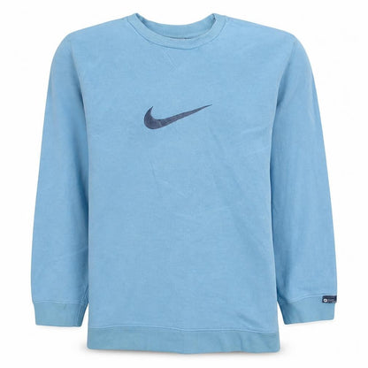 Nike Boys Blue Crew Neck Pullover Sweatshirt Size 14-15 Years