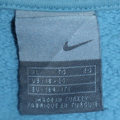 Nike Boys Blue Crew Neck Pullover Sweatshirt Size 14-15 Years