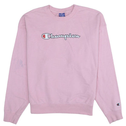 Womens UK Size XL Champion Pink Pullover Sweatshirt
