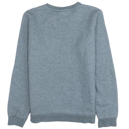Puma Boys Grey Pullover Sweatshirt 13-14 Years Crew Neck Fleece Logo