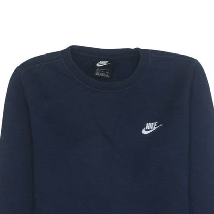 Mens UK Size M Nike Blue Pullover Sweatshirt