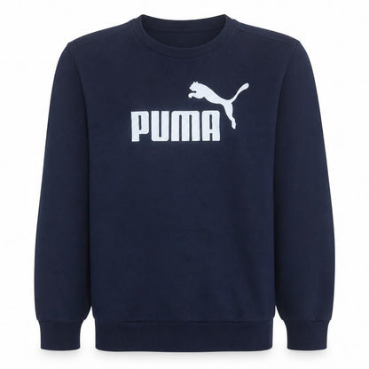 Mens UK Size M PUMA Blue Pullover Sweatshirt