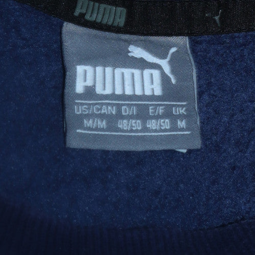 Mens UK Size M PUMA Blue Pullover Sweatshirt