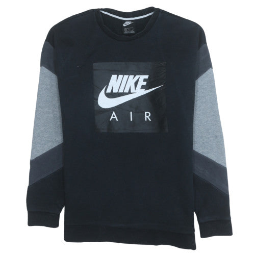 Mens UK Size M Nike Black Pullover Sweatshirt