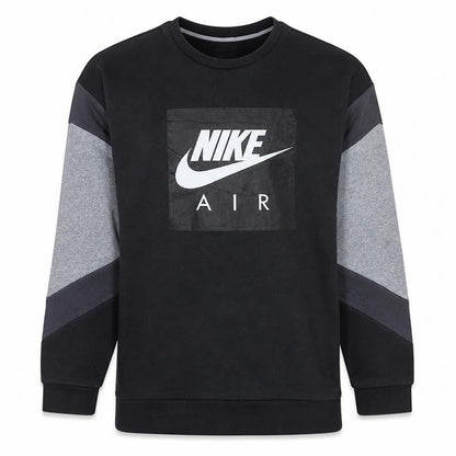 Mens UK Size M Nike Black Pullover Sweatshirt