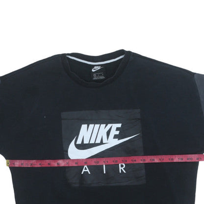 Mens UK Size M Nike Black Pullover Sweatshirt