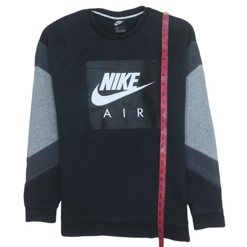 Mens UK Size M Nike Black Pullover Sweatshirt