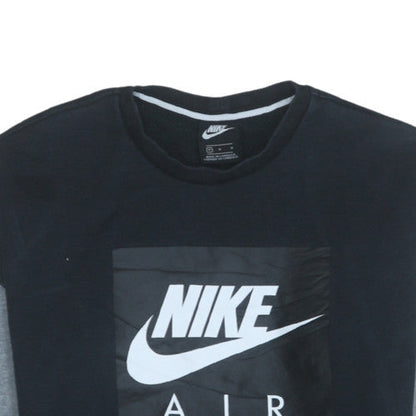 Mens UK Size M Nike Black Pullover Sweatshirt