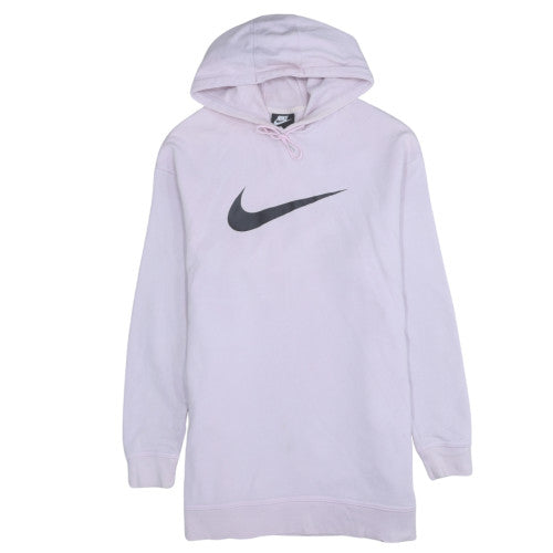 Womens UK Size S Nike Pink Pullover Hoodie