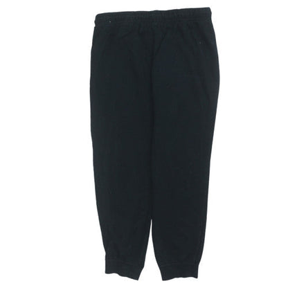 Nike Womens Black Fleece Jogger Trousers Size L Comfort Fit