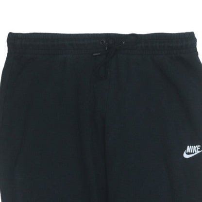 Nike Womens Black Fleece Jogger Trousers Size L Comfort Fit