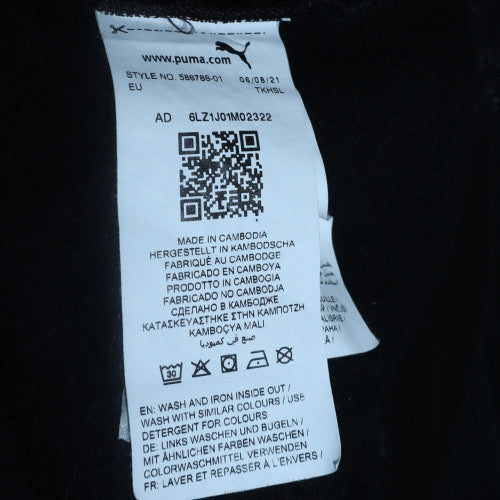 Mens UK Size XL PUMA Black Pullover Hoodie