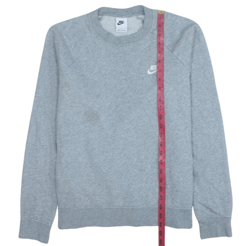 Mens UK Size L Nike Grey Pullover Sweatshirt