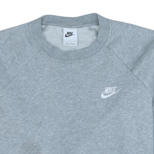 Mens UK Size L Nike Grey Pullover Sweatshirt
