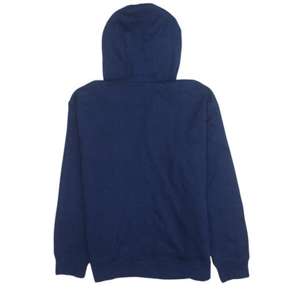 Womens UK Size 12 Disney Blue Pullover Hoodie