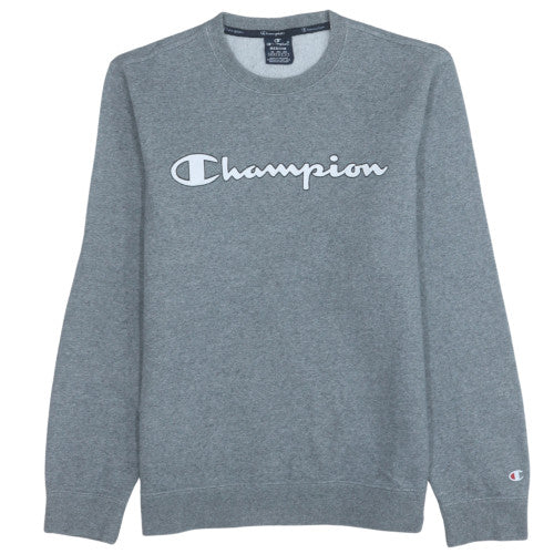 Mens UK Size M Champion Grey Pullover Sweatshirt