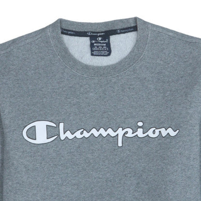 Mens UK Size M Champion Grey Pullover Sweatshirt