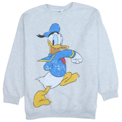 Womens UK Size L Disney Grey Pullover Sweatshirt