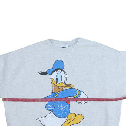 Womens UK Size L Disney Grey Pullover Sweatshirt