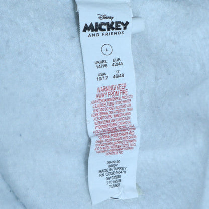Womens UK Size L Disney Grey Pullover Sweatshirt