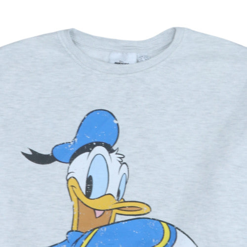 Womens UK Size L Disney Grey Pullover Sweatshirt