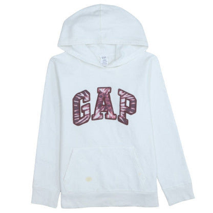 Womens UK Size M Gap White Pullover Hoodie