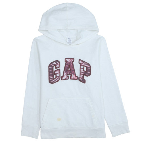 Womens UK Size M Gap White Pullover Hoodie