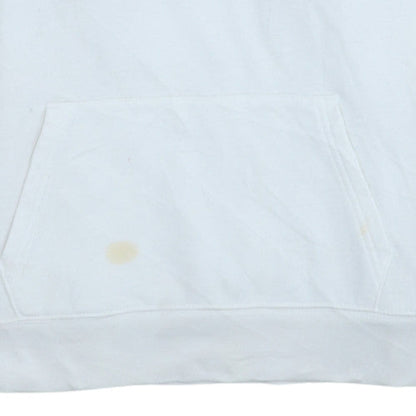 Womens UK Size M Gap White Pullover Hoodie