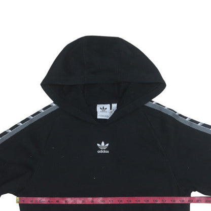Mens UK Size S adidas Black Pullover Hoodie