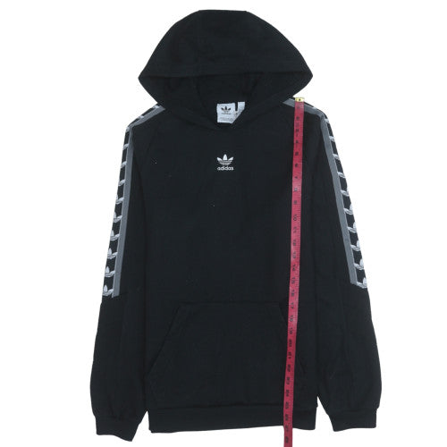 Mens UK Size S adidas Black Pullover Hoodie